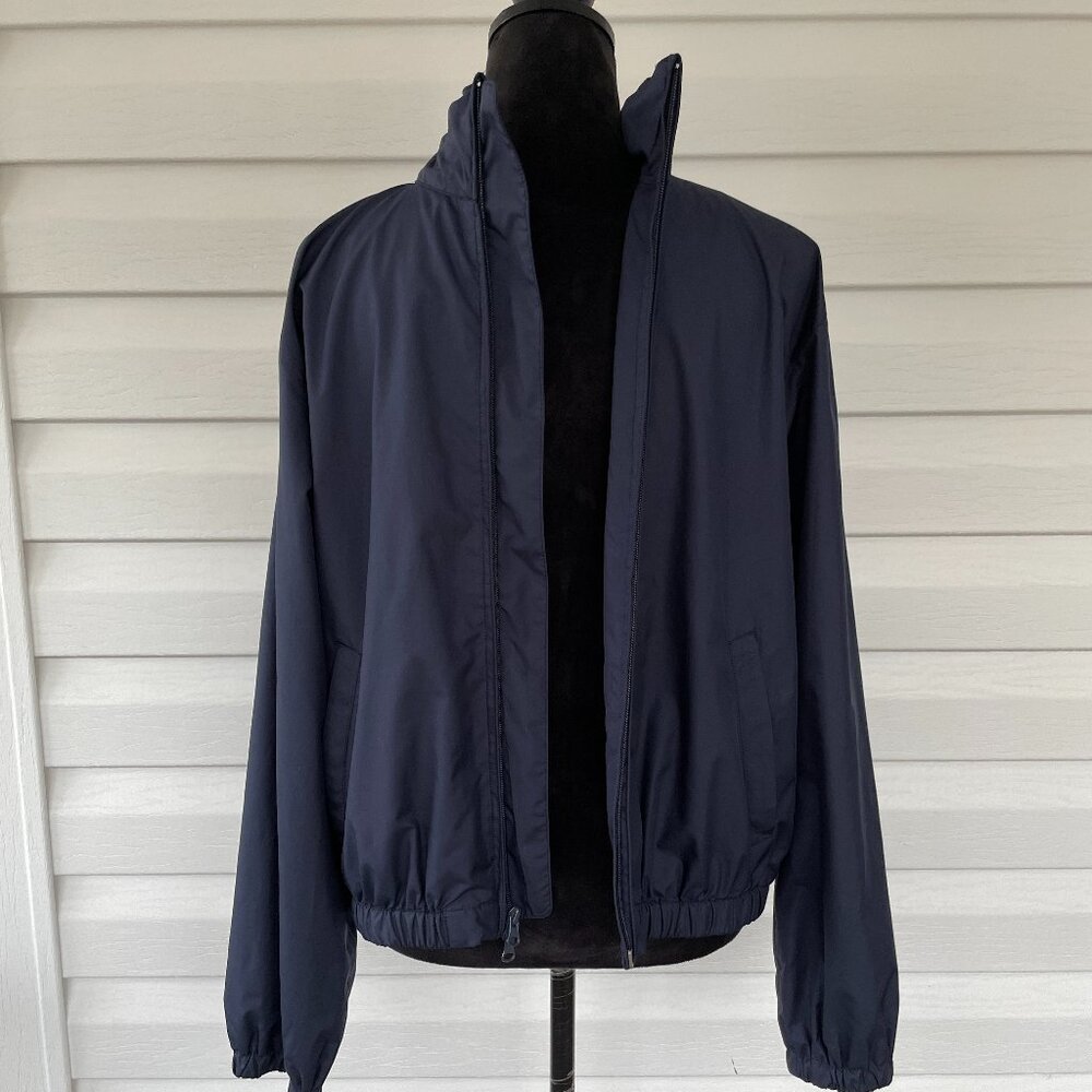 Men's Navy Windbreaker/Rain Jacket